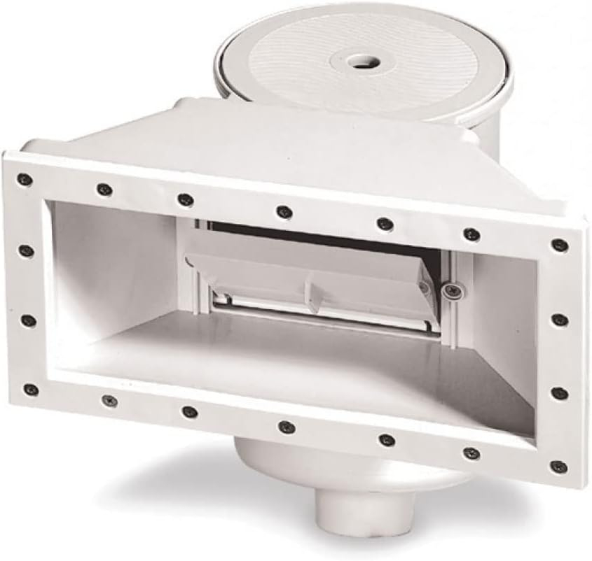 Rx Clear WideMouth Thru-Wall Skimmer for Above Ground Swimming Pools
