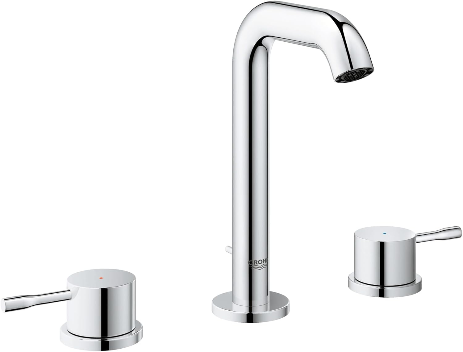 Essence New 8 in. Widespread 2-Handle Low-Arc Bathroom Faucet - 1.2 GPM