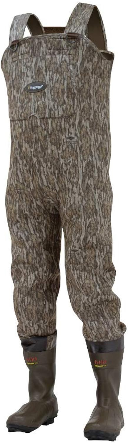 Frogg Toggs Men's Amphib 3.5mm Neoprene BF Wader | Mossy Oak Bottomland | Size 13