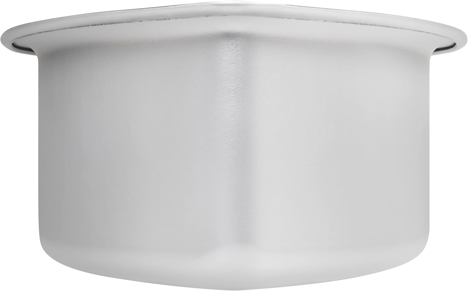 Silver Anodized Aluminum Heart-Shaped 8" x 3" Cake Pan
