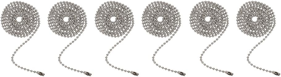Aspen Creative Corporation Beaded Ceiling Fan Pull Chain (Set of 6)
