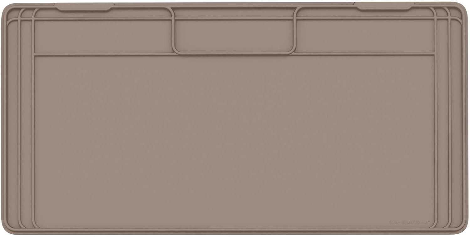 WeatherTech SinkMat Waterproof Under the Sink Cabinet Protection Mat, 46 by 22 Inches, Tan