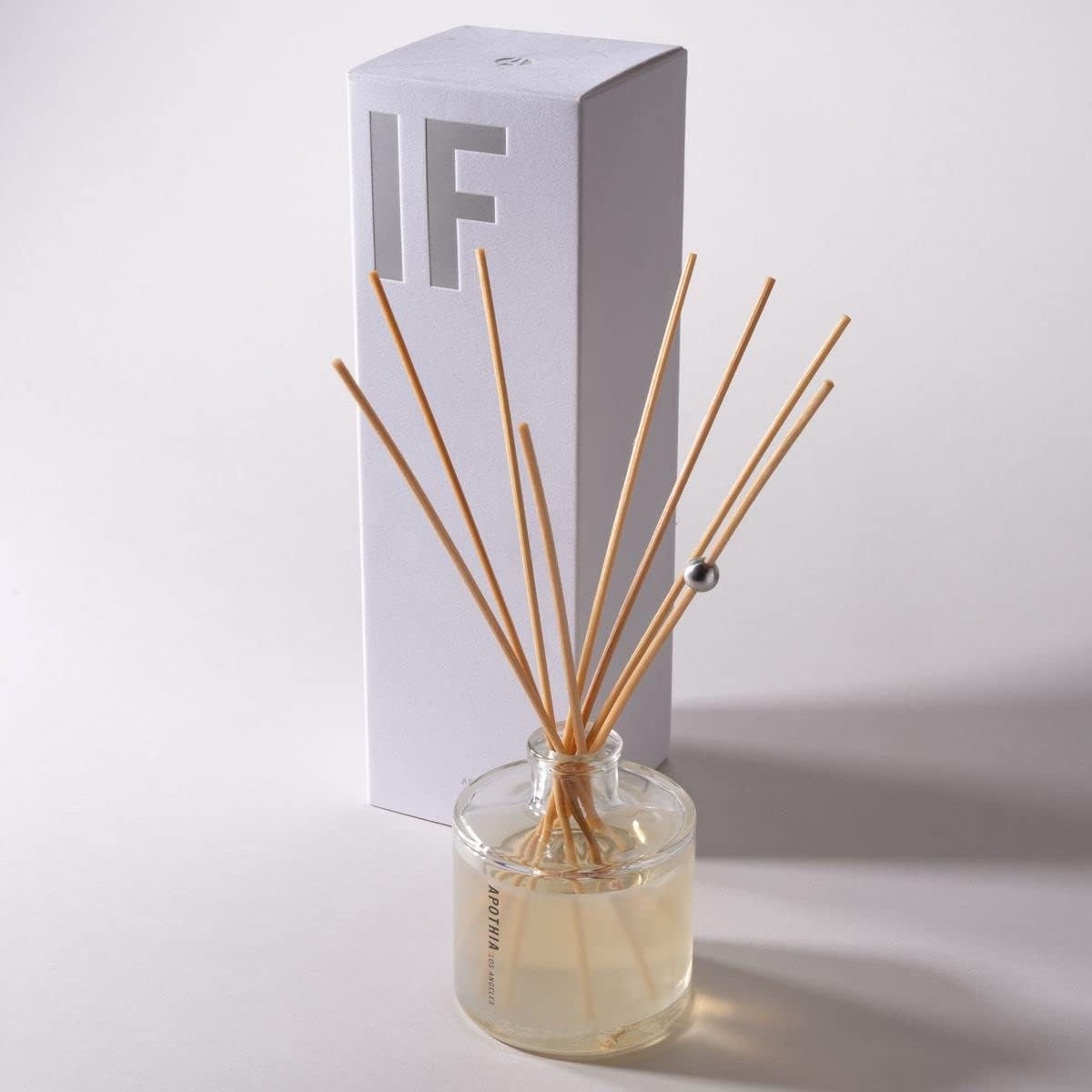 IF Aromatic Diffuser | Modern White Floral & Citrus | Premium Essential Oils | Up to 12 Months | 7 oz | 200 ml | Small Batches for Luxury Quality in Elegant Glass Bottle