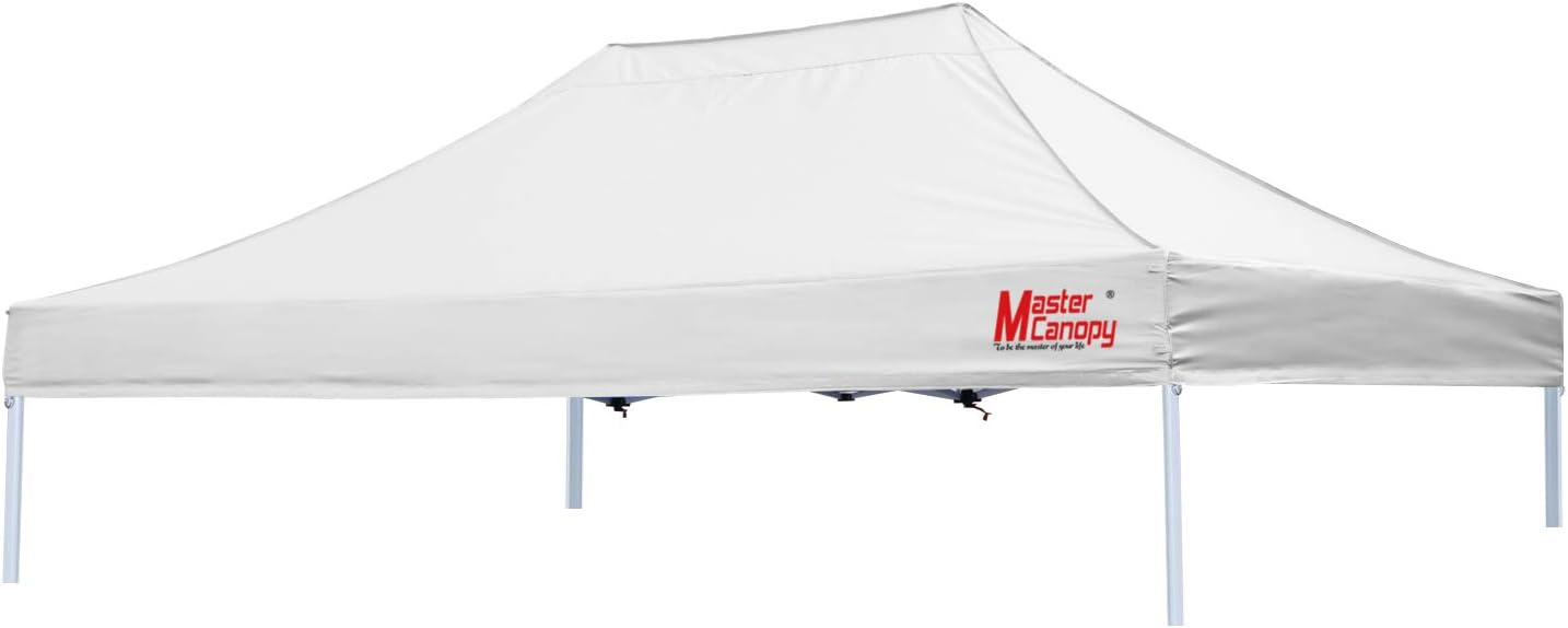 MASTERCANOPY Replacement Pop Up Canopy Top (10x15, White)