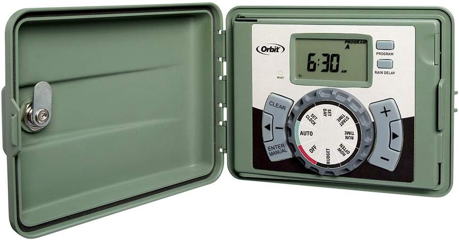 Orbit 4-Station Indoor/Outdoor Controller Grn (WT15)