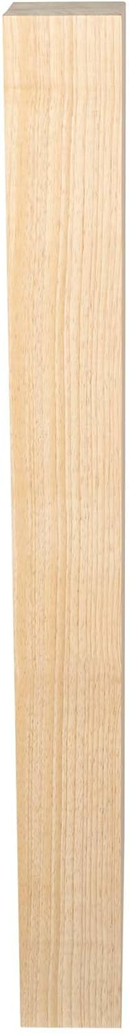 OUTWATER Architectural Products Solid Hardwood Island Leg 35-1/4" Height x 3-1/2" Width