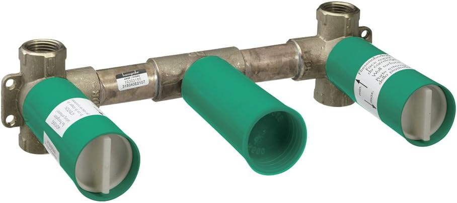 Rough-In Valve for Axor Three Hole Wall Mount Bathroom Faucet