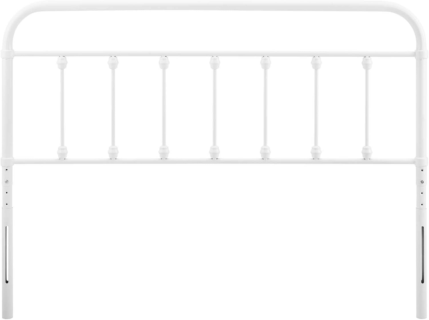 Modway Sage Queen Metal Headboard in White