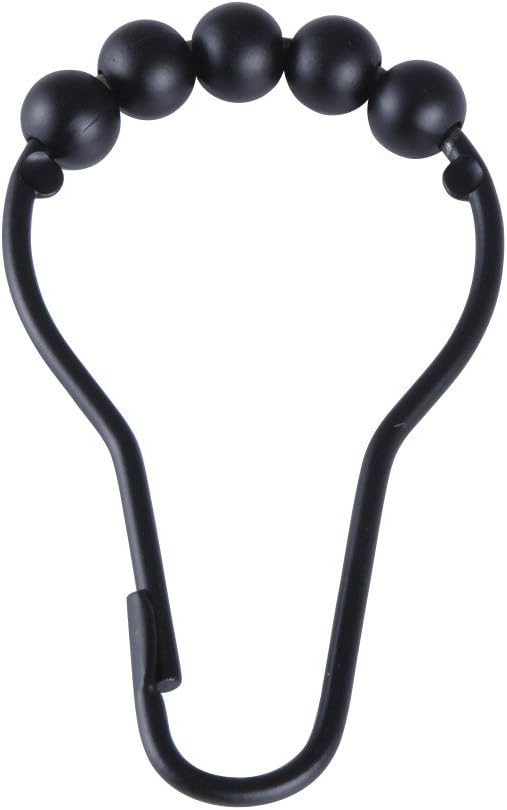 Kingston Brass Kingston Brass Edenscape Roller Ball Shower Curtain Rings (Set of 12)