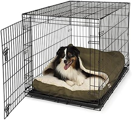 Snoozer Cozy Cave Crate Pet Bed, Large - Olive