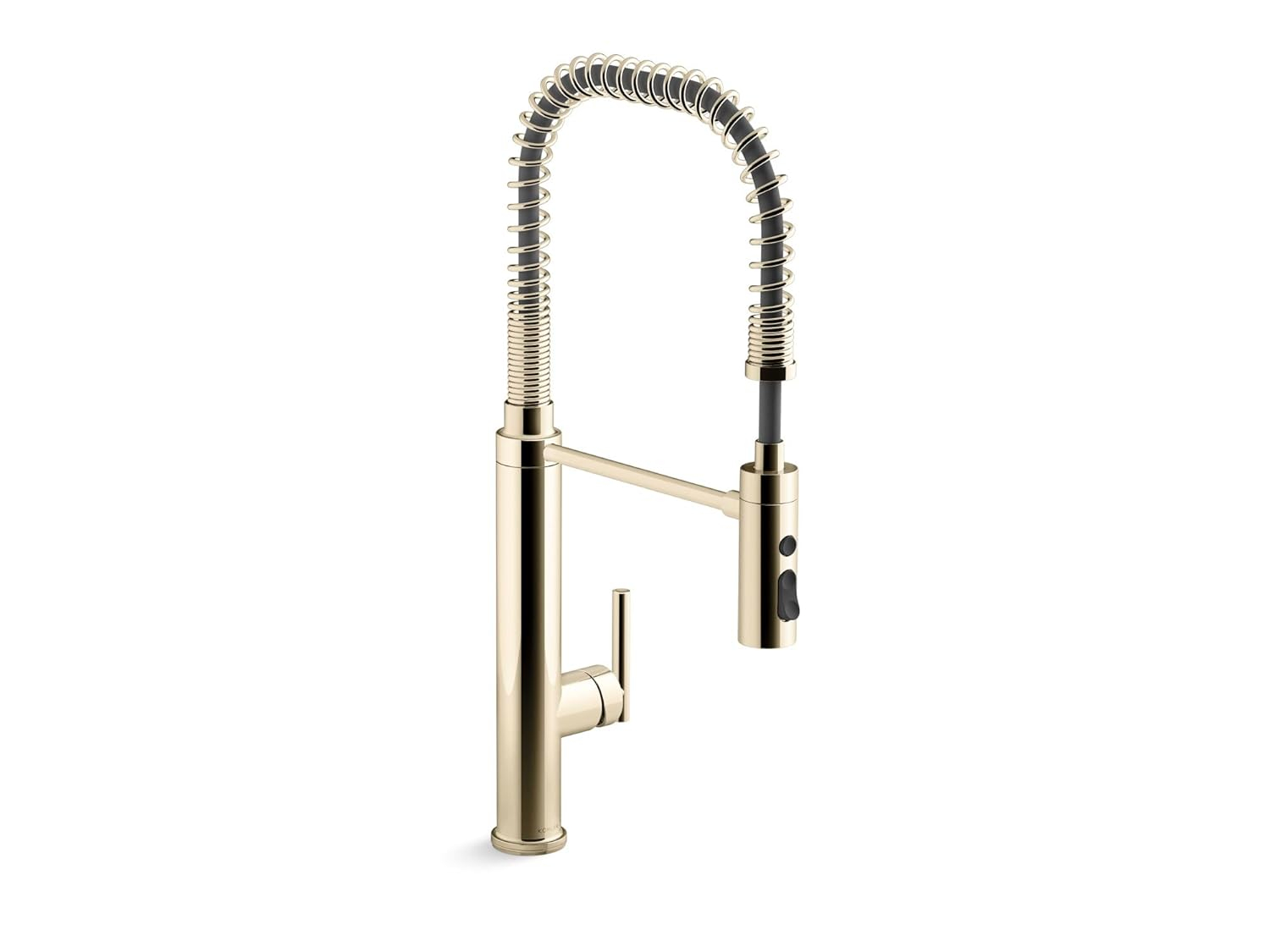 Kohler Purist® Single Handle Semi-Professional Pre-Rinse Kitchen Faucet with Pull Down Sprayer