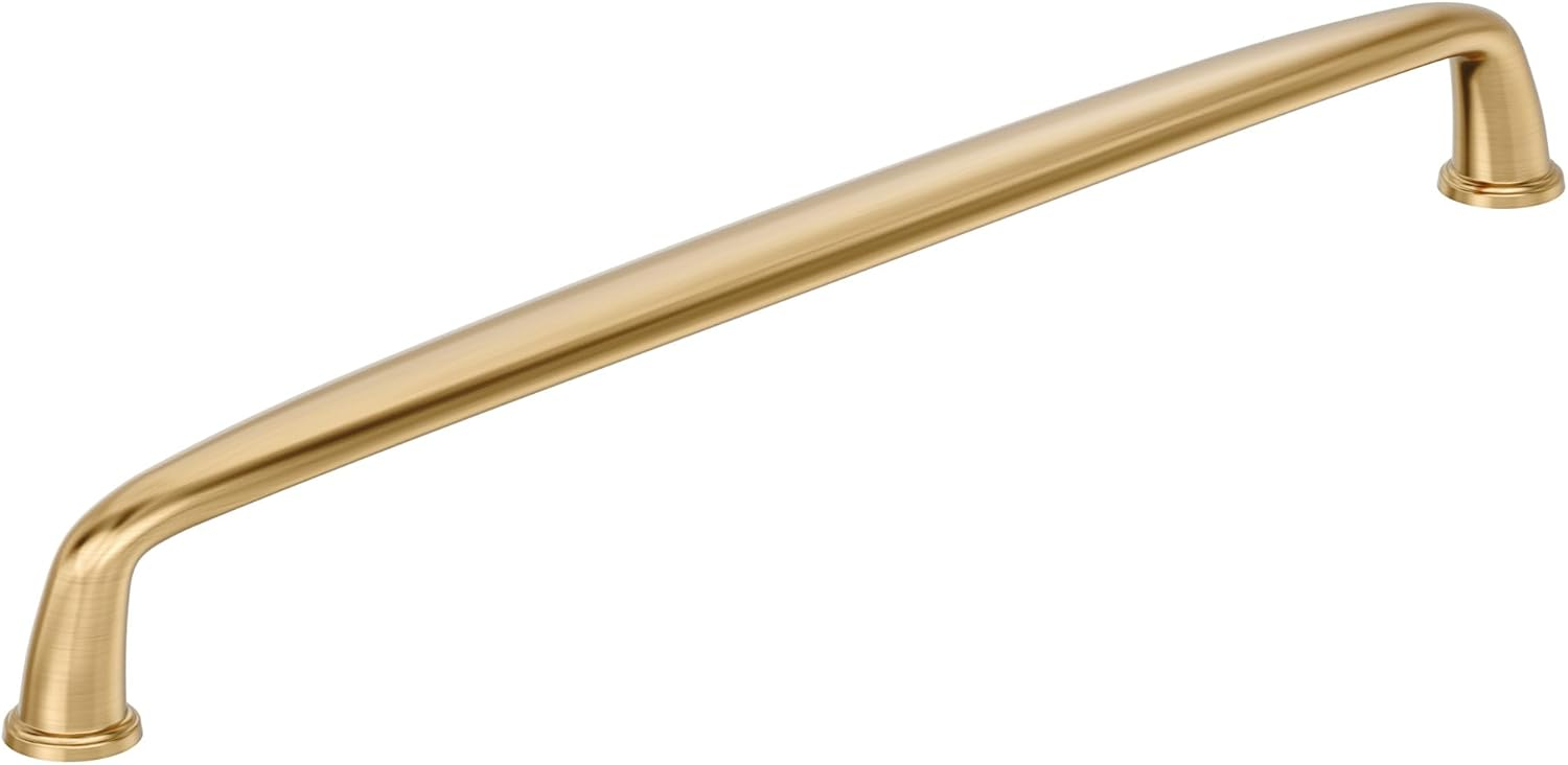 Amerock Kane 10-1/16 inch (256mm) Center-to-Center Champagne Bronze Cabinet Pull