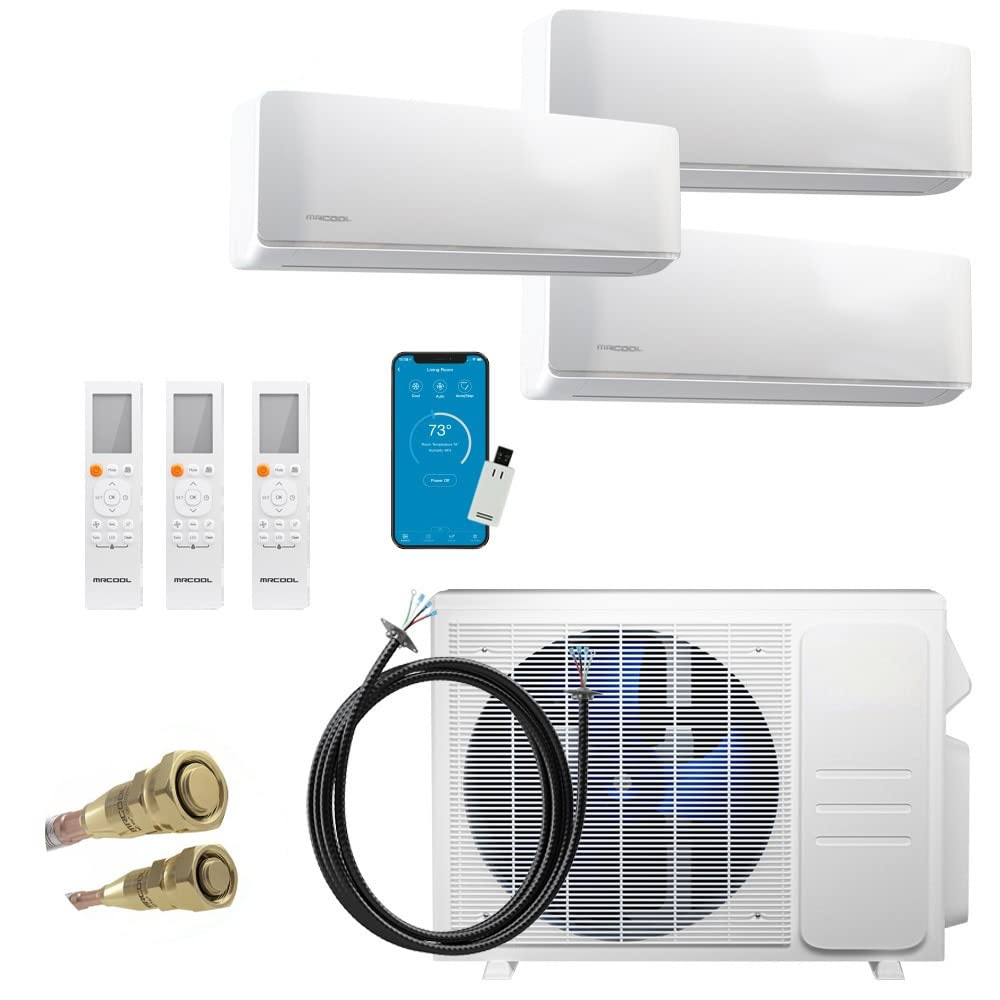 MRCOOL DIY Multi-Zone 36,000 BTU Heat Pump with Remotes and Smart Controls
