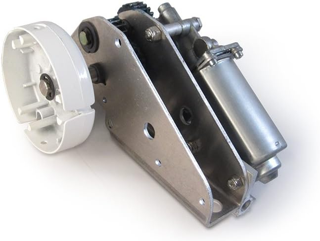 carefree r001104wht white rv eclipse electric awning replacement motor and gear assembly