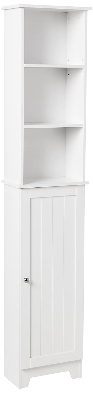 Contemporary Country Tall Floor Shelf
