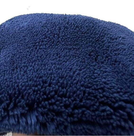 Madeals Microfiber Toilet Lid Cover Soft and Absorbent, Comfortable Bathroom Toilet Lid Cover Seat Fits Most Size Toilet Lids for Black