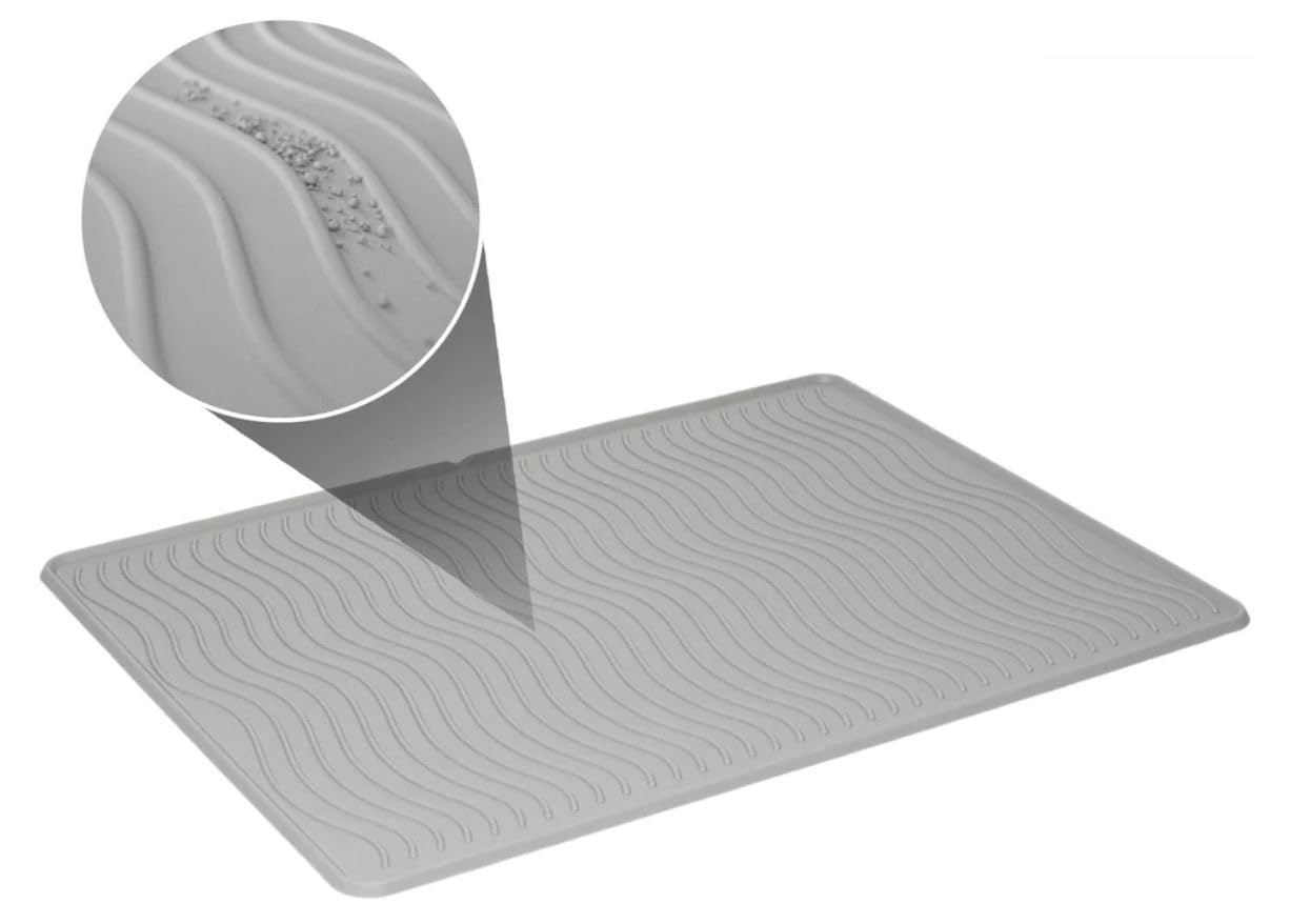 PetFusion Rubber Litter Mat