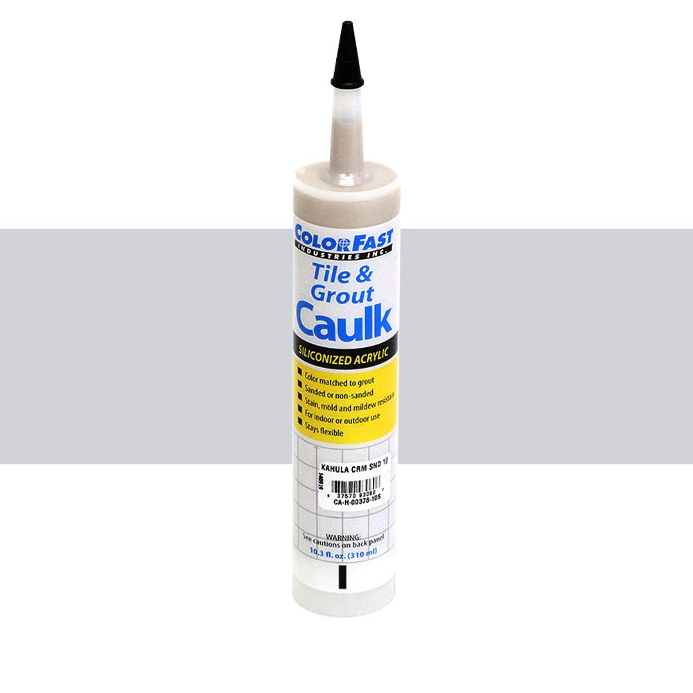 ColorFast Latex Colored Caulk - Hydroment Color Line: Silver Bullet Sanded