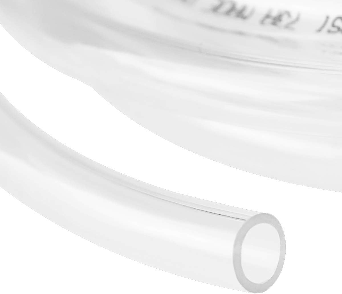Clear 10 Feet PVC Multipurpose Tubing for Low Pressure Applications