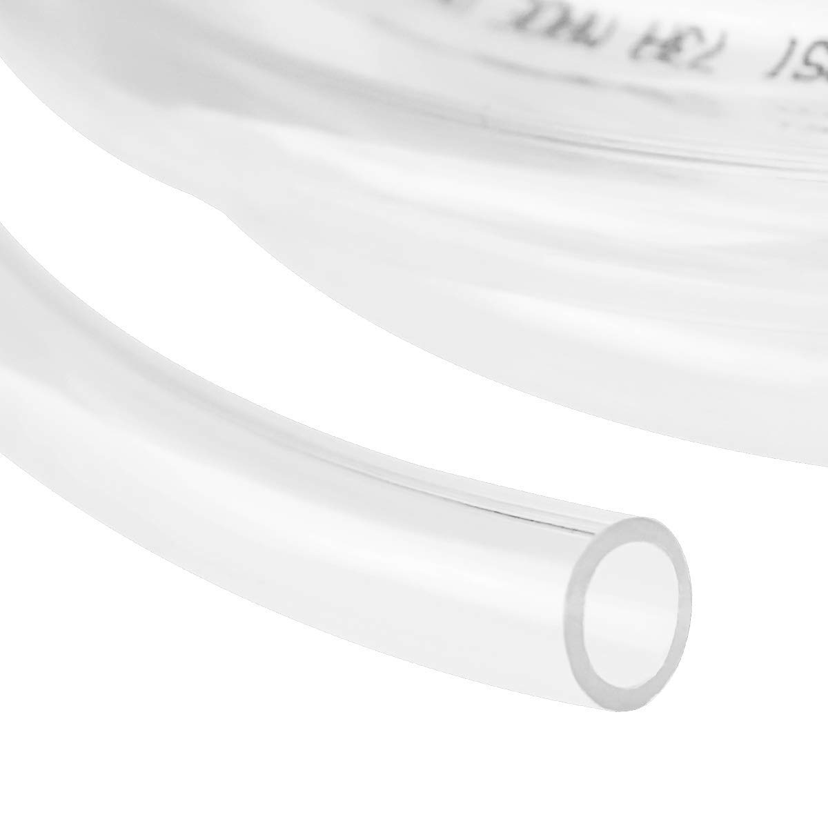 Clear 10 Feet PVC Multipurpose Tubing for Low Pressure Applications