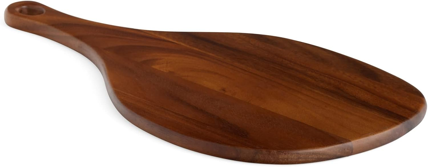 Nambe Portables Acacia Wood Cutting Board, 16.75” Large