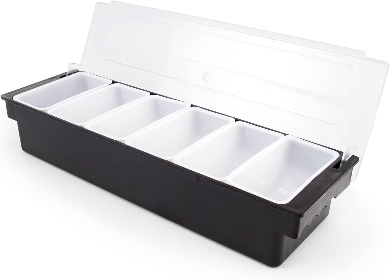 6 Tray Food and Condiment Station