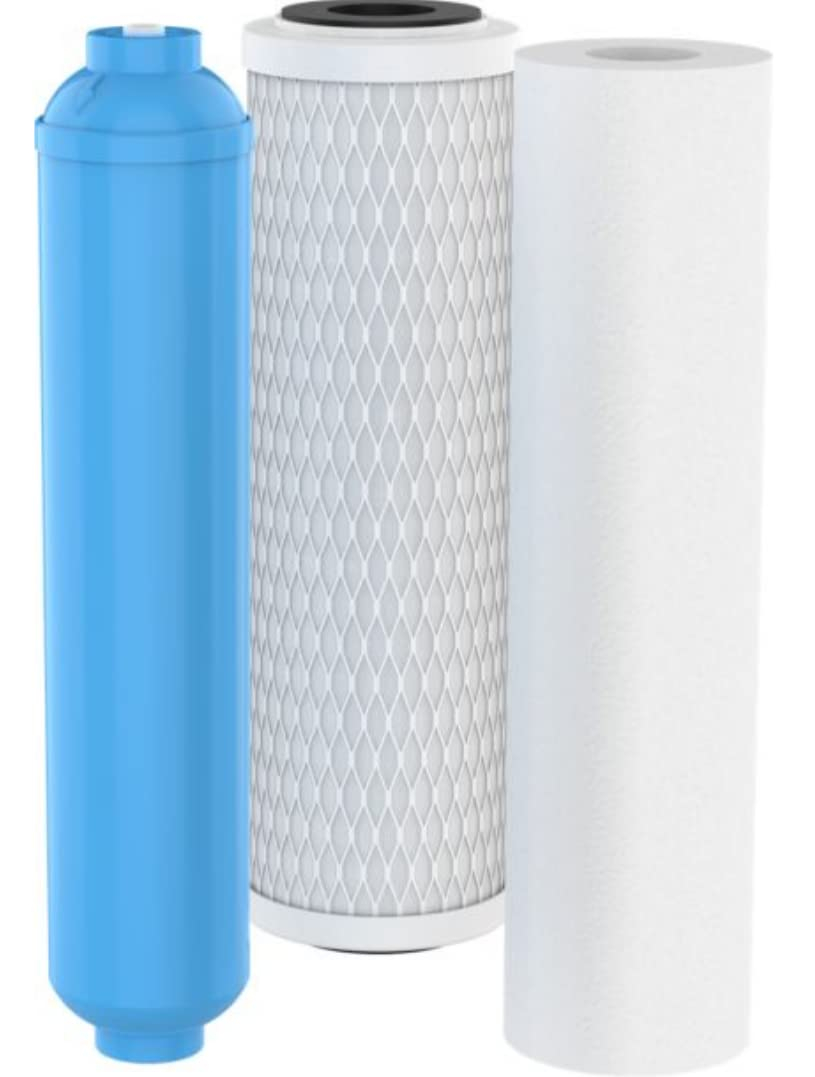 Pentair OMNIFilter Blue and White Granulated Carbon Replacement Cartridge Kit