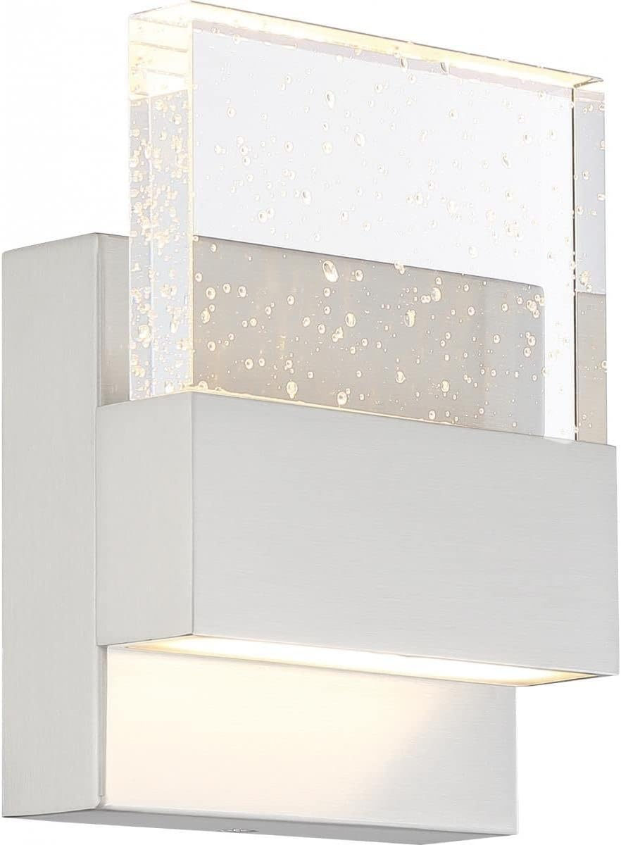Nuvo Lighting - Ellusion-15W 1 LED Small Wall Sconce-4.75 Inches Wide by 6.38
