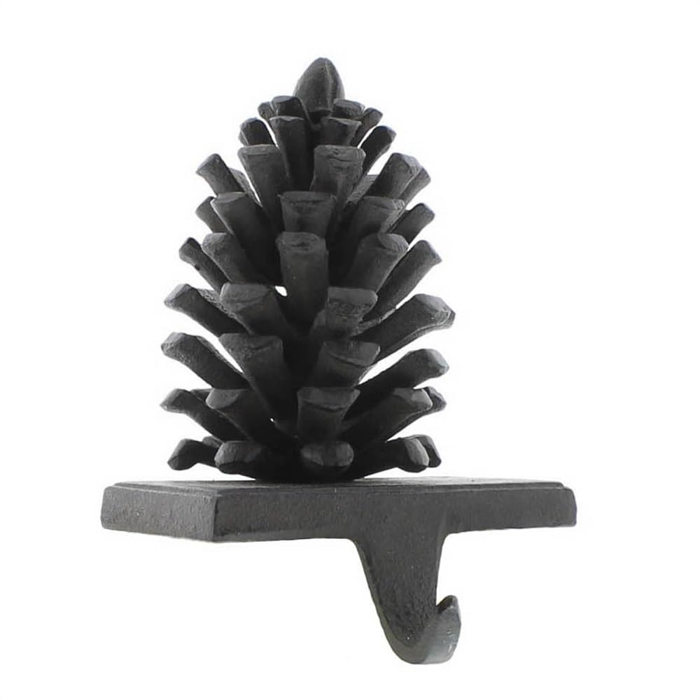 Pinecone Stocking Holder - Cast Iron