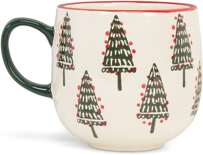 Abbott Collection Christmas Tree Rounded Mug