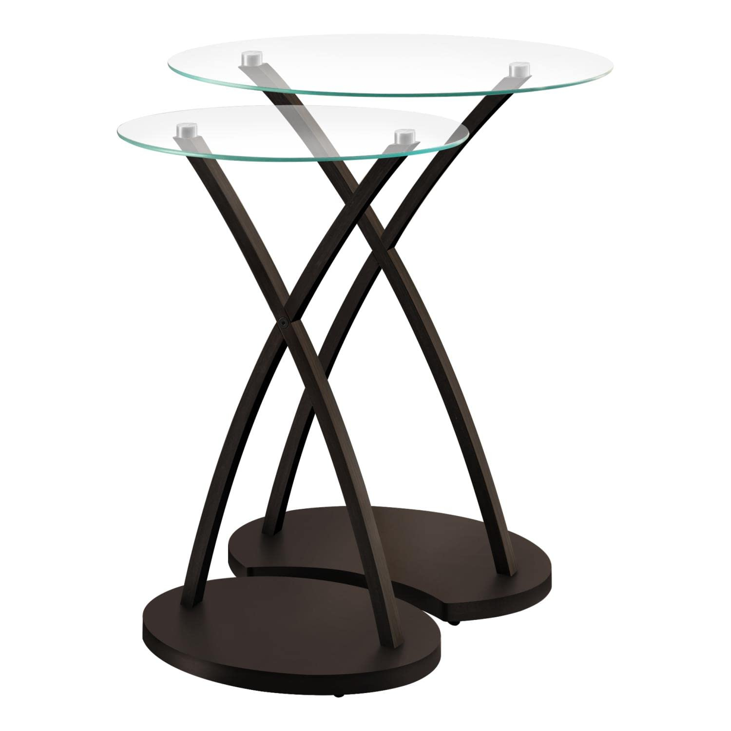 Monarch Nesting Table 2Pcs Set / Cappuccino Bentwood