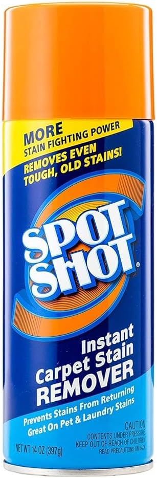 Spot Shot 009716 Instant Non Toxic Carpet Stain and Odor Eliminator, 14 Ounces