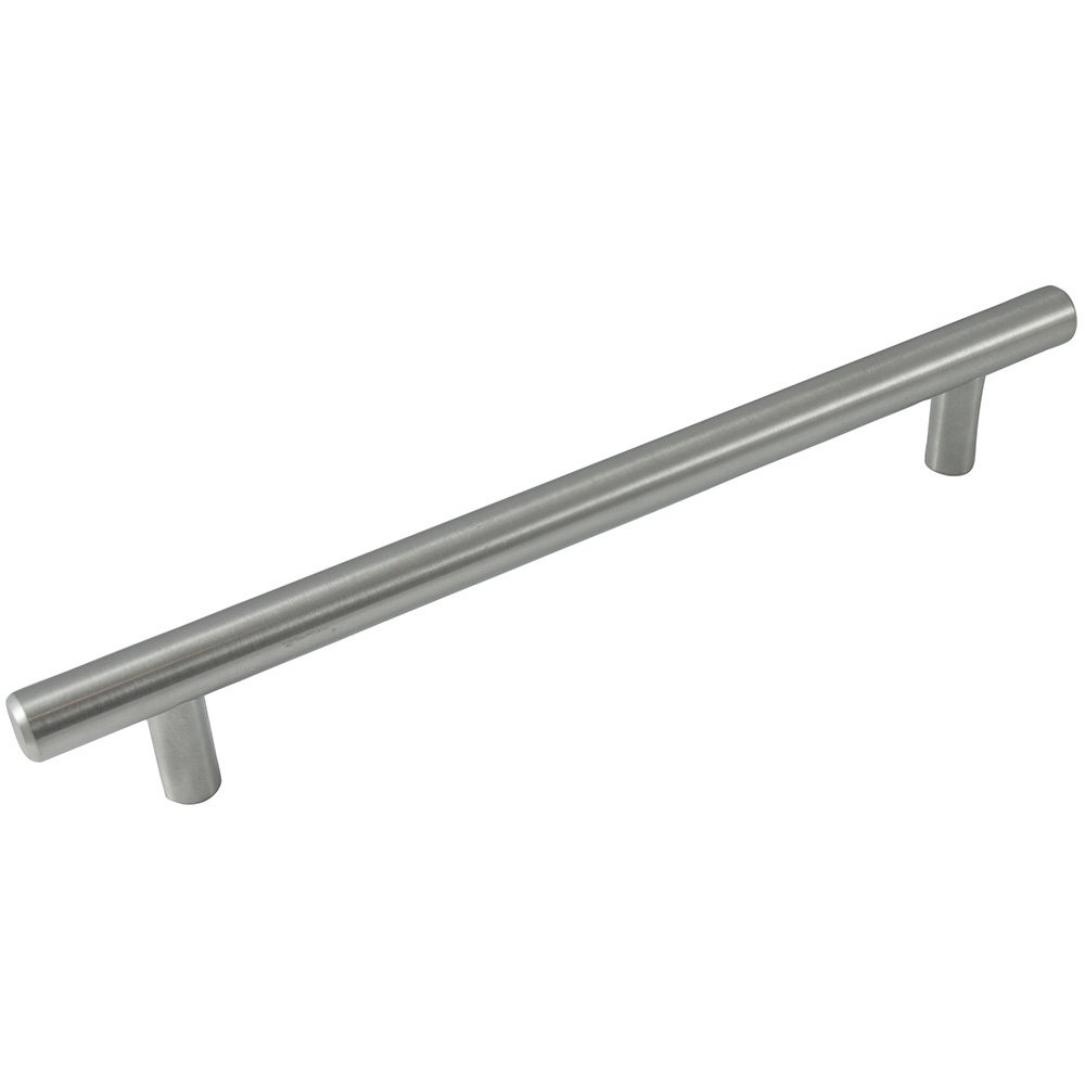 Melrose 6 in. Center-to-Center Satin Nickel Bar Pull Cabinet Pull (10-Pack)