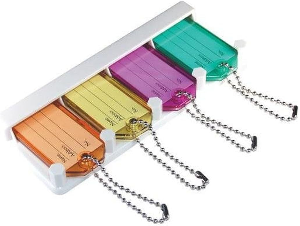HILLMAN Metal/Plastic Assorted Labeling/ID Key Holder