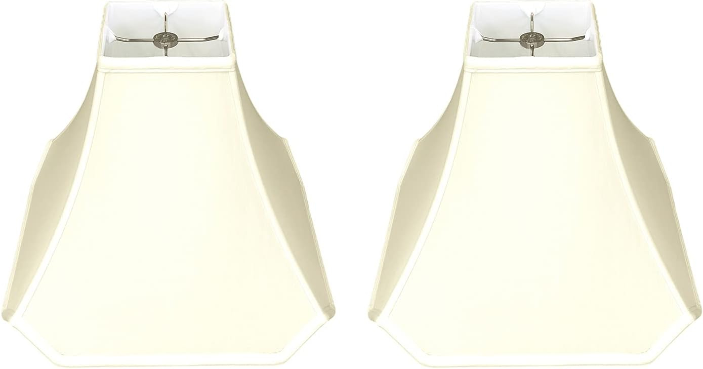 Royal Designs Pagoda Basic Lamp Shade, Eggshell, 4 x 10 x 9