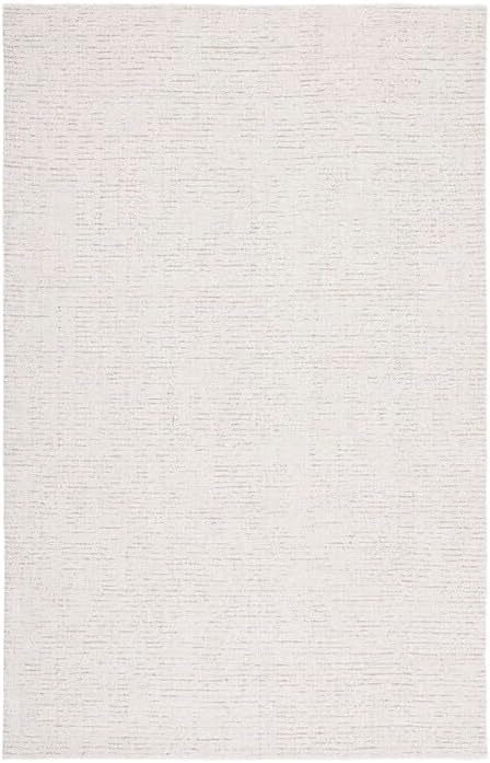 SAFAVIEH Abstract Delia Geometric Wool Area Rug, Ivory/Beige, 11' x 15'