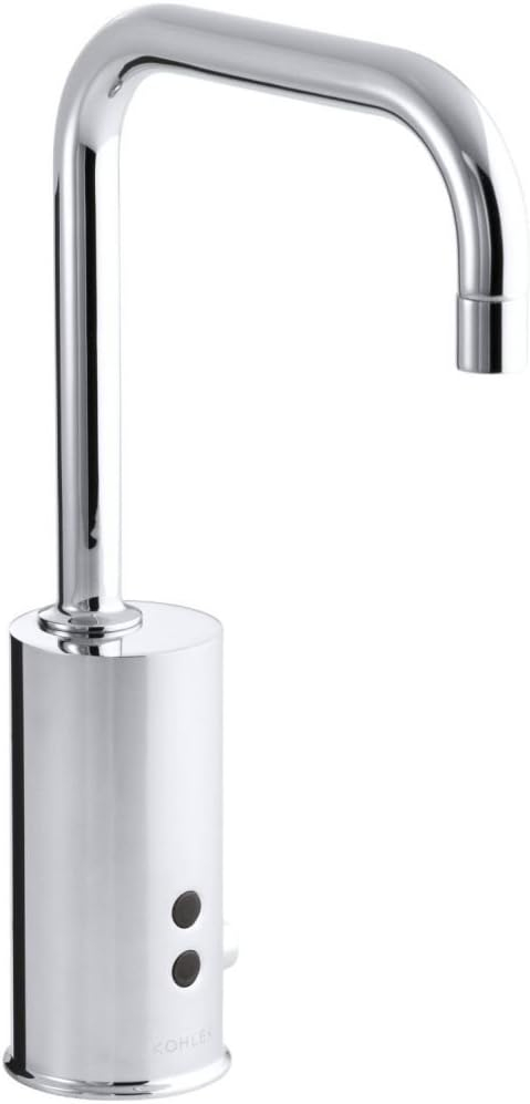 Gooseneck Single-Hole Touchless Dc-Powered Commercial Faucet with Insight Technology