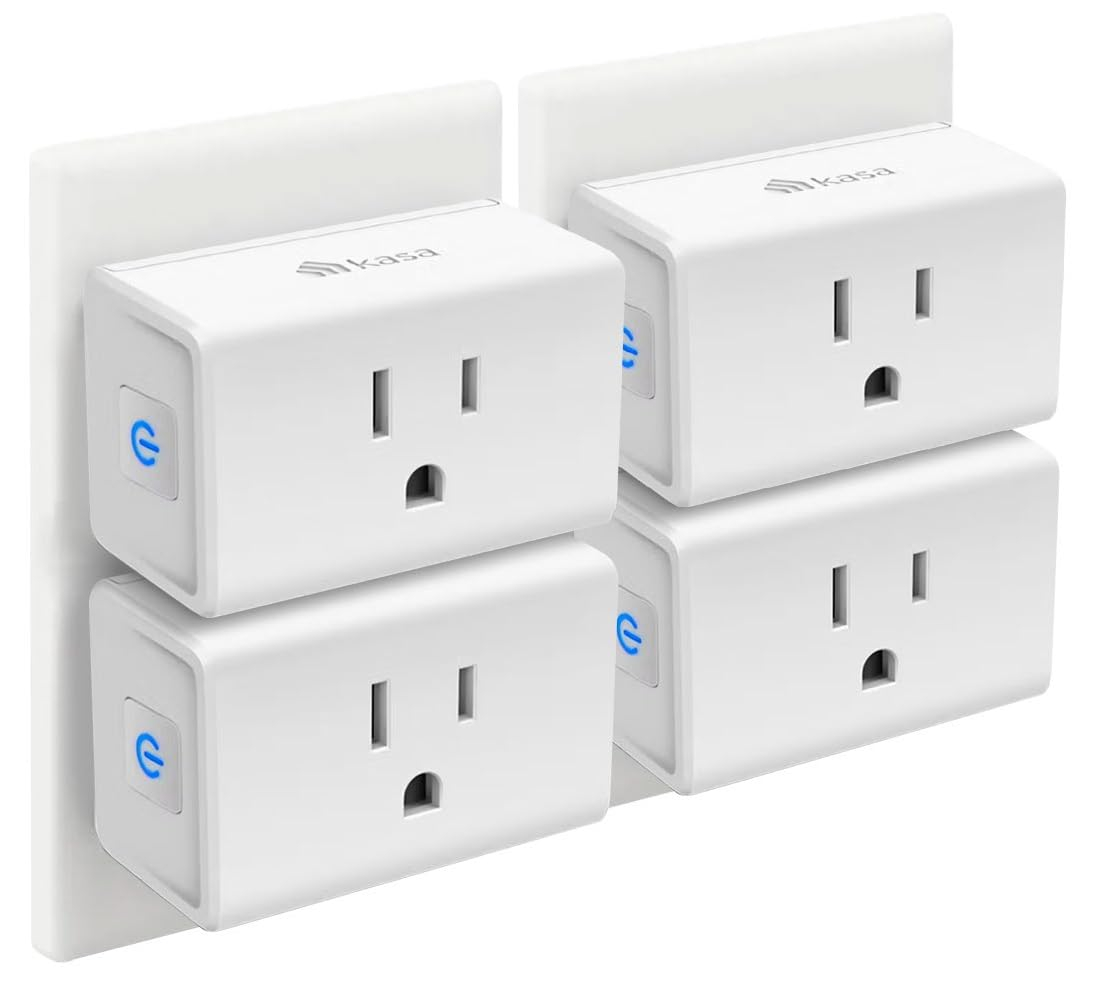 TP-Link Kasa Smart EP10P4 Kasa Smart Plug Mini 15A 4-Pack