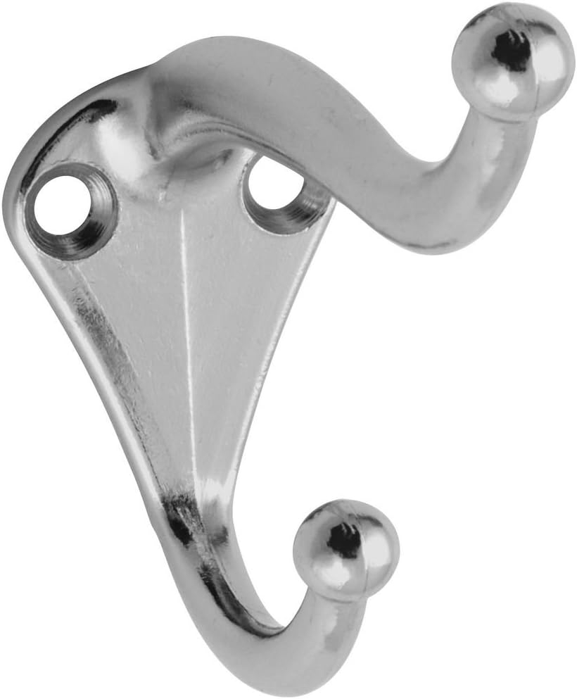 V160 Coat & Hat Hook - Nickel