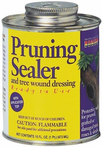 Bonide 225 Pruning Sealer, Liquid, Petroleum Solvent, Black, 1 Pt