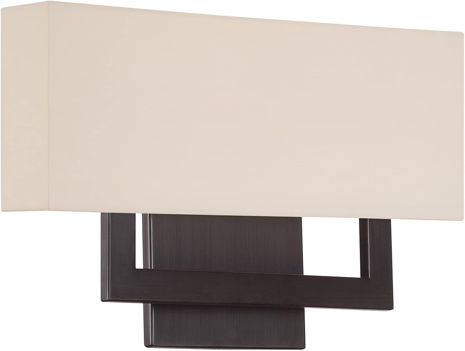 dweLED Manhattan 15-in W 1 -Light Brushed Bronze Integrated LED Wall Sconce