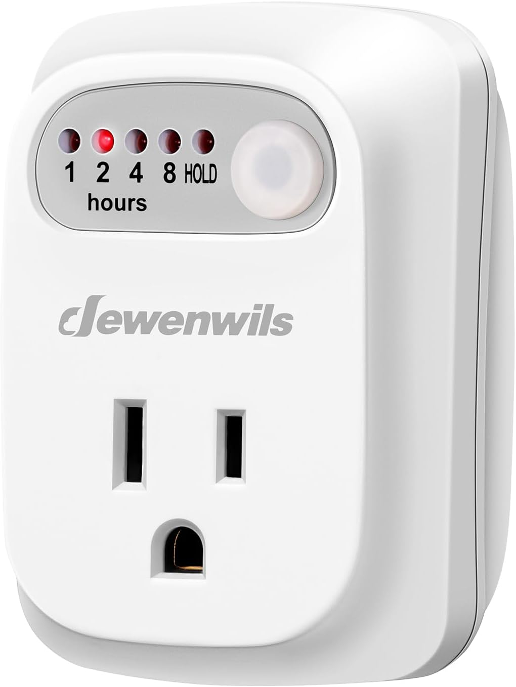 Indoor Countdown Timer Outlet, Timers for Electrical Outlets, Auto Shut Off Safety Outlet, 1-3-Prong Grounded Outlet