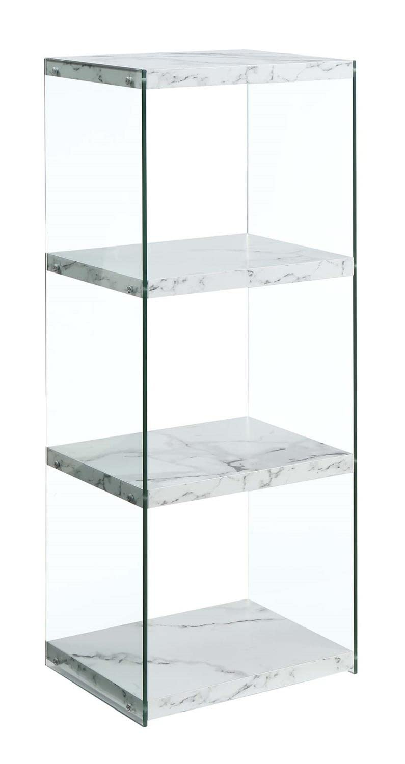 Convenience Concepts Soho 4 Tier Tower Bookcase