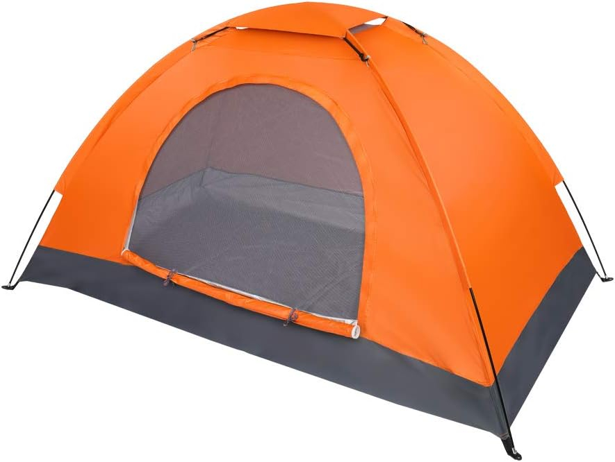 Single Person Pop Up Tent, Waterproof Dome Tent for Camping Outdoor Hiking