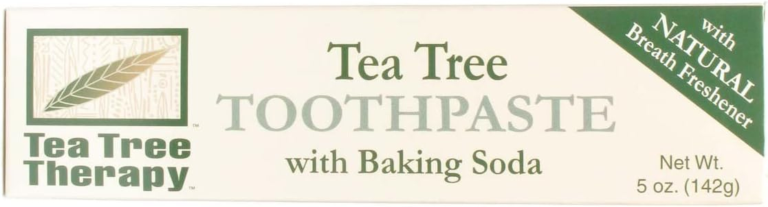 Tea Tree Therapy Tea Tree Toothpaste with Baking Soda 5 oz Paste
