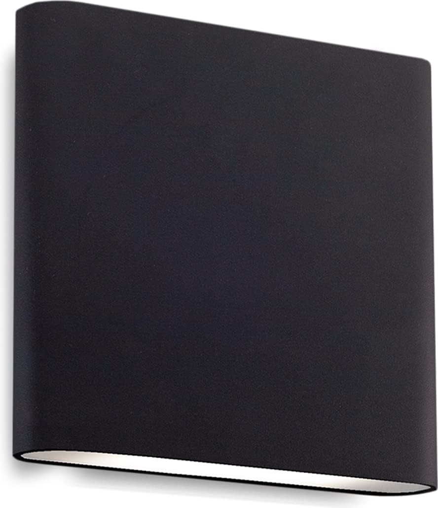 Black Aluminum Dimmable LED Wall Sconce