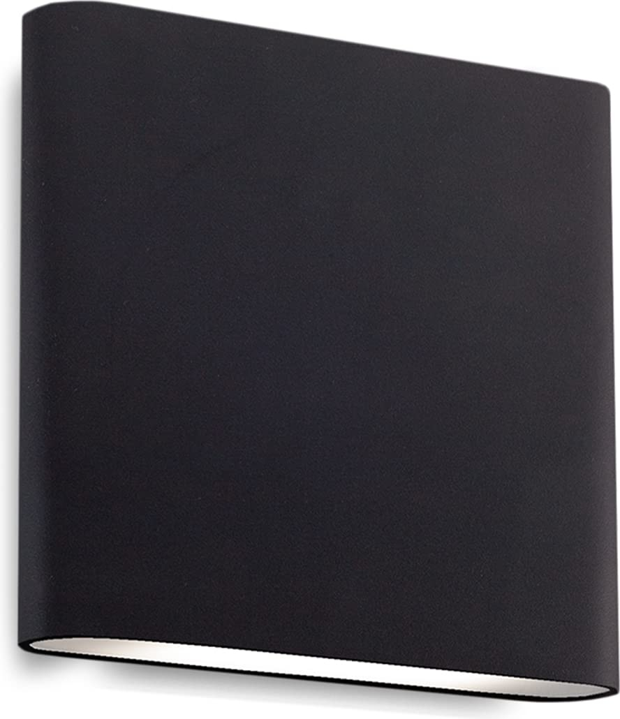 Black Aluminum Dimmable LED Wall Sconce