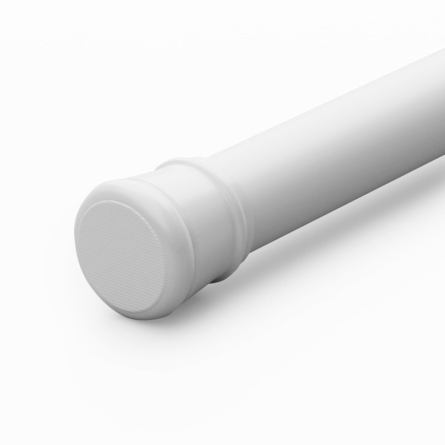 Zenna Home Shower Curtain Rod 60 in. L White