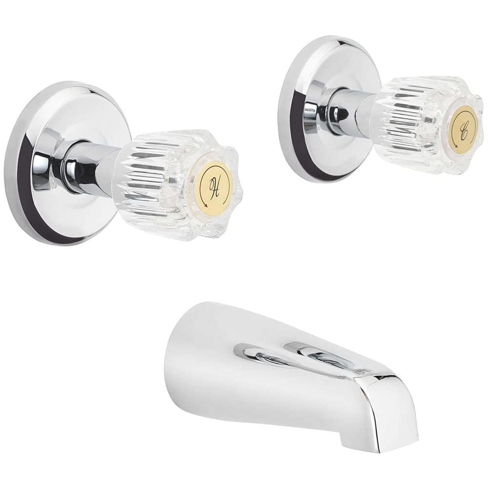 2 Handle Wall Tub Only Faucet