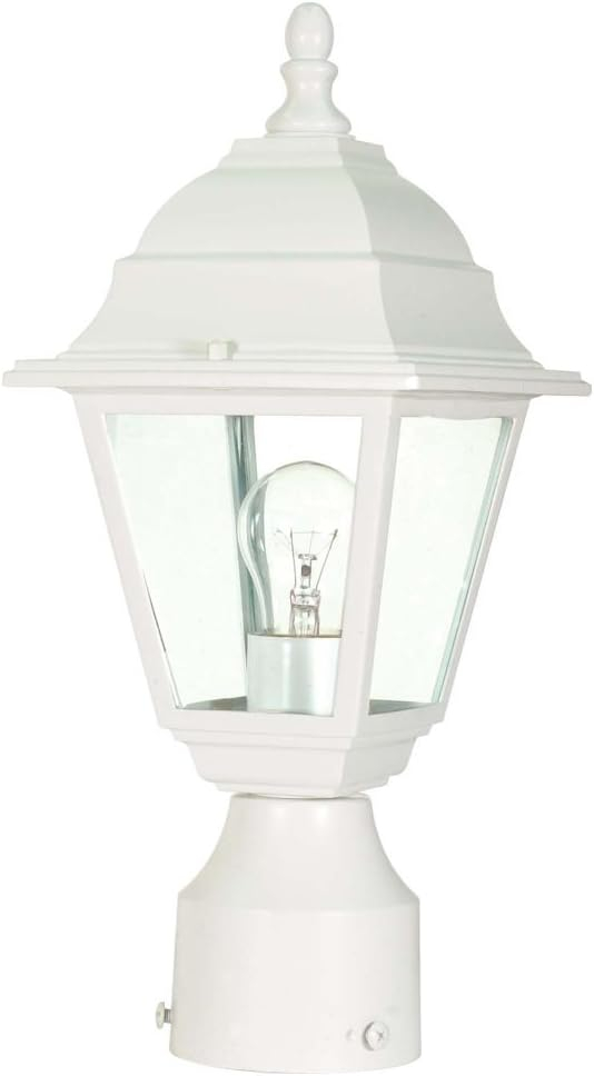 Nuvo Lighting - Briton-One Light Outdoor Post Lantern-6 Inches Wide by 14 Inches